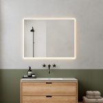 Nibe spogulis 1000x750mm