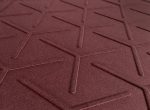 FL CUBE VELVET Bordeaux - Image 4